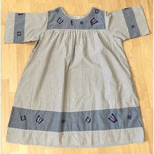 Gunit Butterfly Housecoat Duster Women's 3x NWT Coquette Boho Butterflies